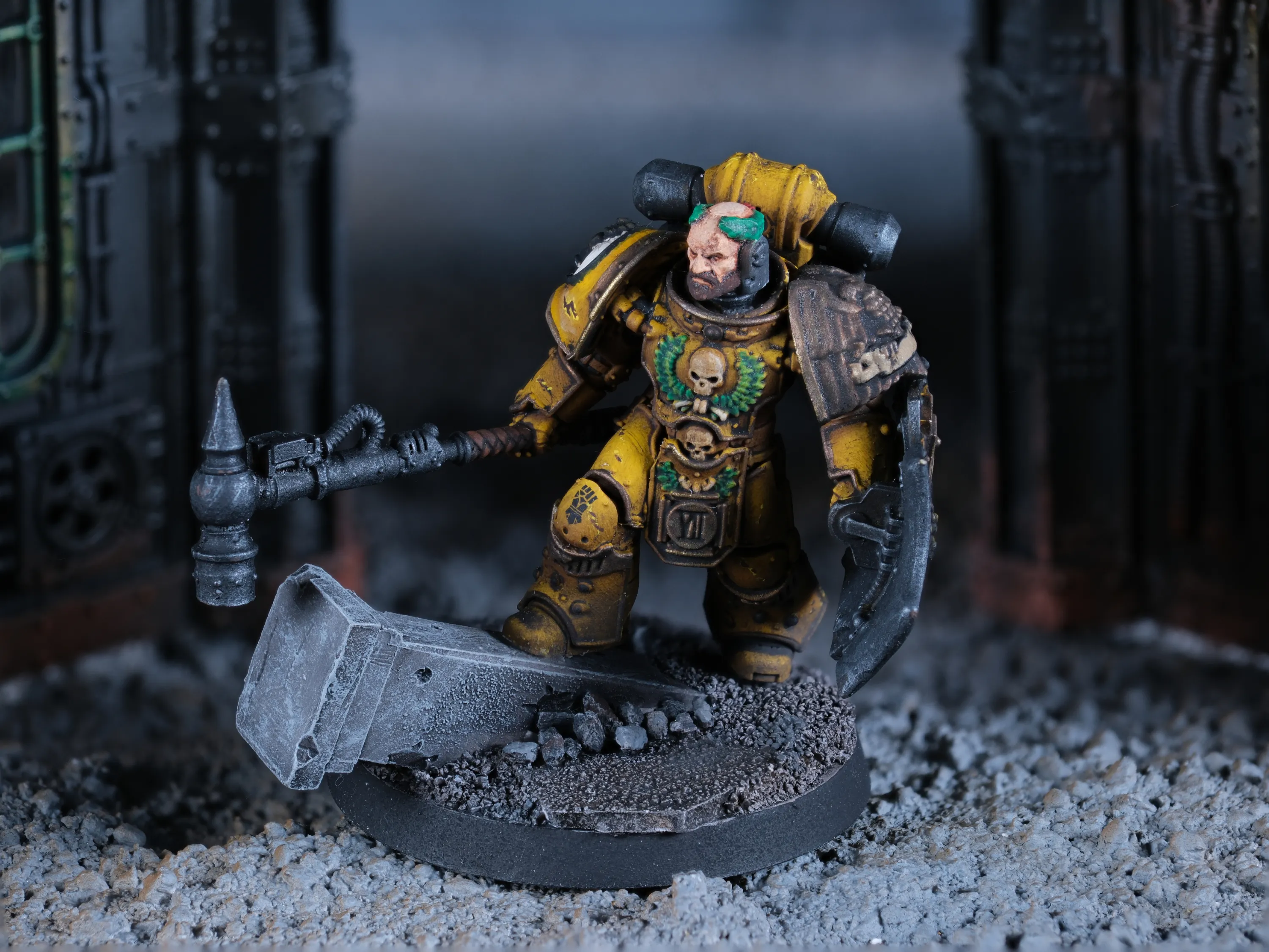Imperial Fist Praetor model